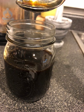 finished cough syrup